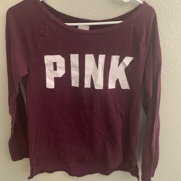 PINK Victoria's Secret Tops - pink long sleeve